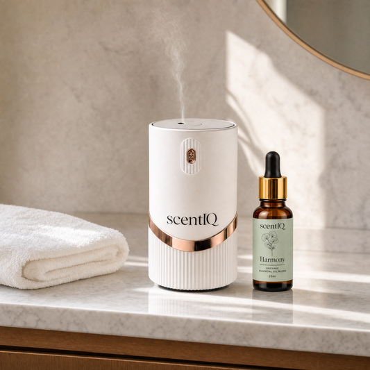 scentIQ Waterless Diffuser | White