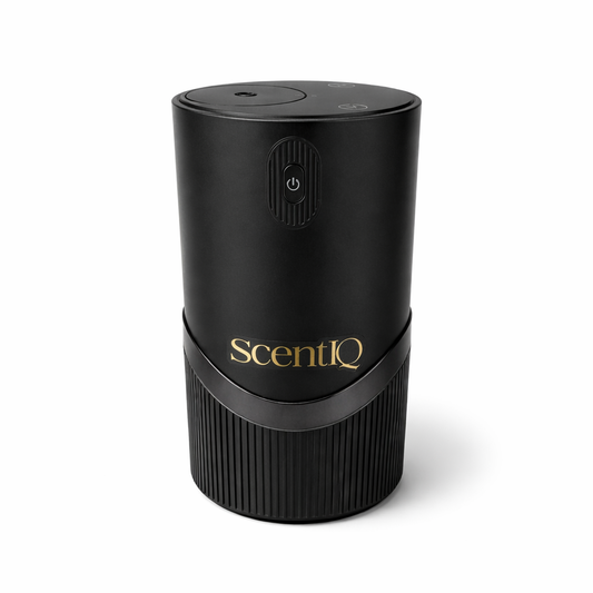 scentIQ waterless diffuser lifestyle product image.