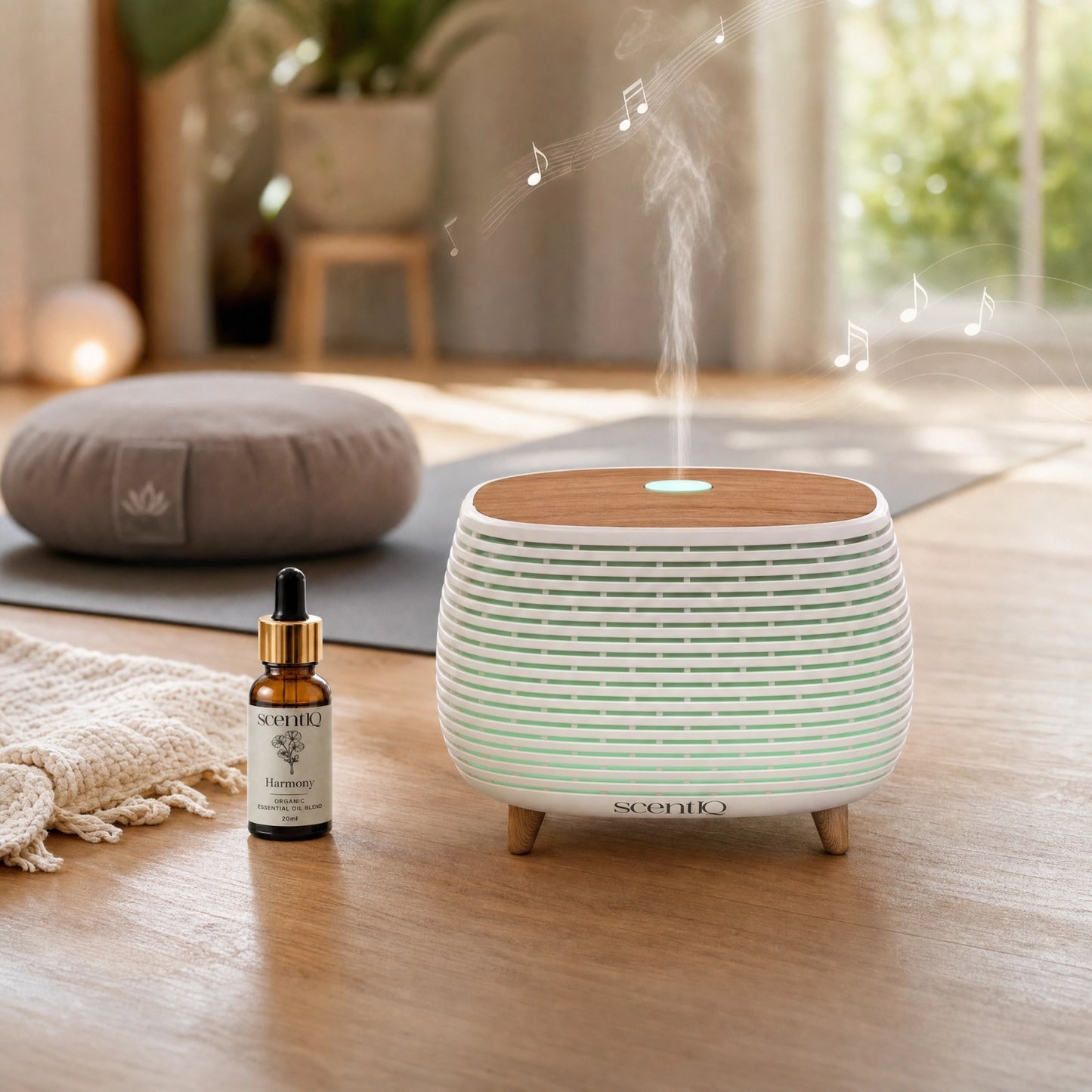 Smart Speaker Diffuser | White