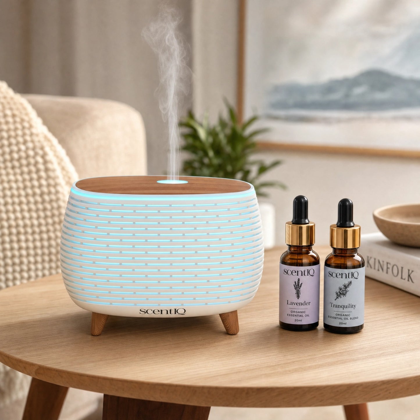Smart Speaker Diffuser | White